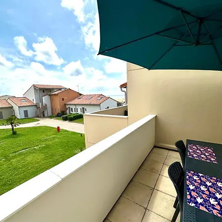 Appartement Aloha Avec Terrasse En Front De Mer Capbreton Buitenkant foto